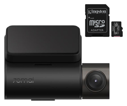 Kamera samochodowa 70mai Dash Cam A200 + karta 64GB Full HD/130/2"